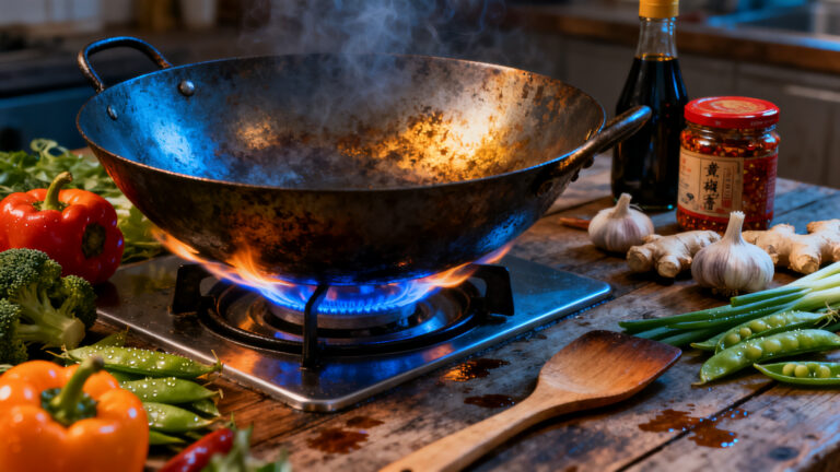 Comment débuter avec un wok en cuisine sans se tromper