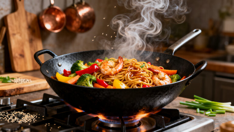 Idées de recettes au wok pour cuisiner au quotidien sans se compliquer la vie