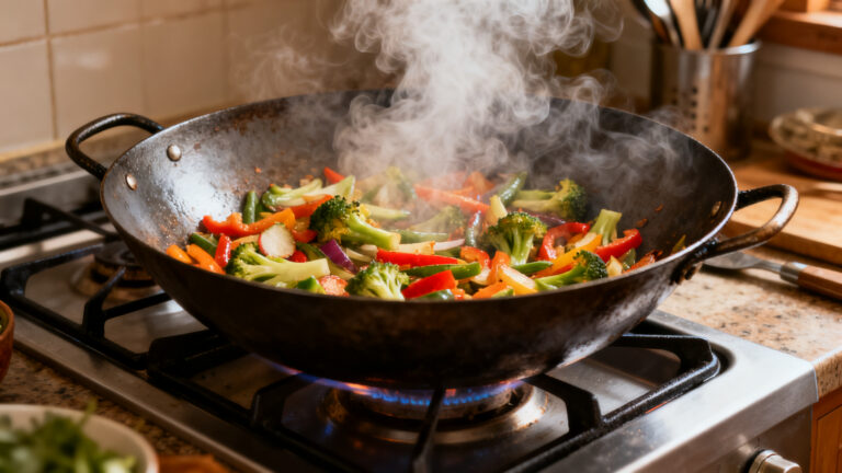 Quel wok pas cher choisir pour cuisiner en grande famille ?