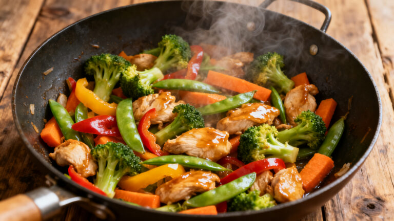 Wok sain et équilibré : la clé pour perdre du poids gourmand