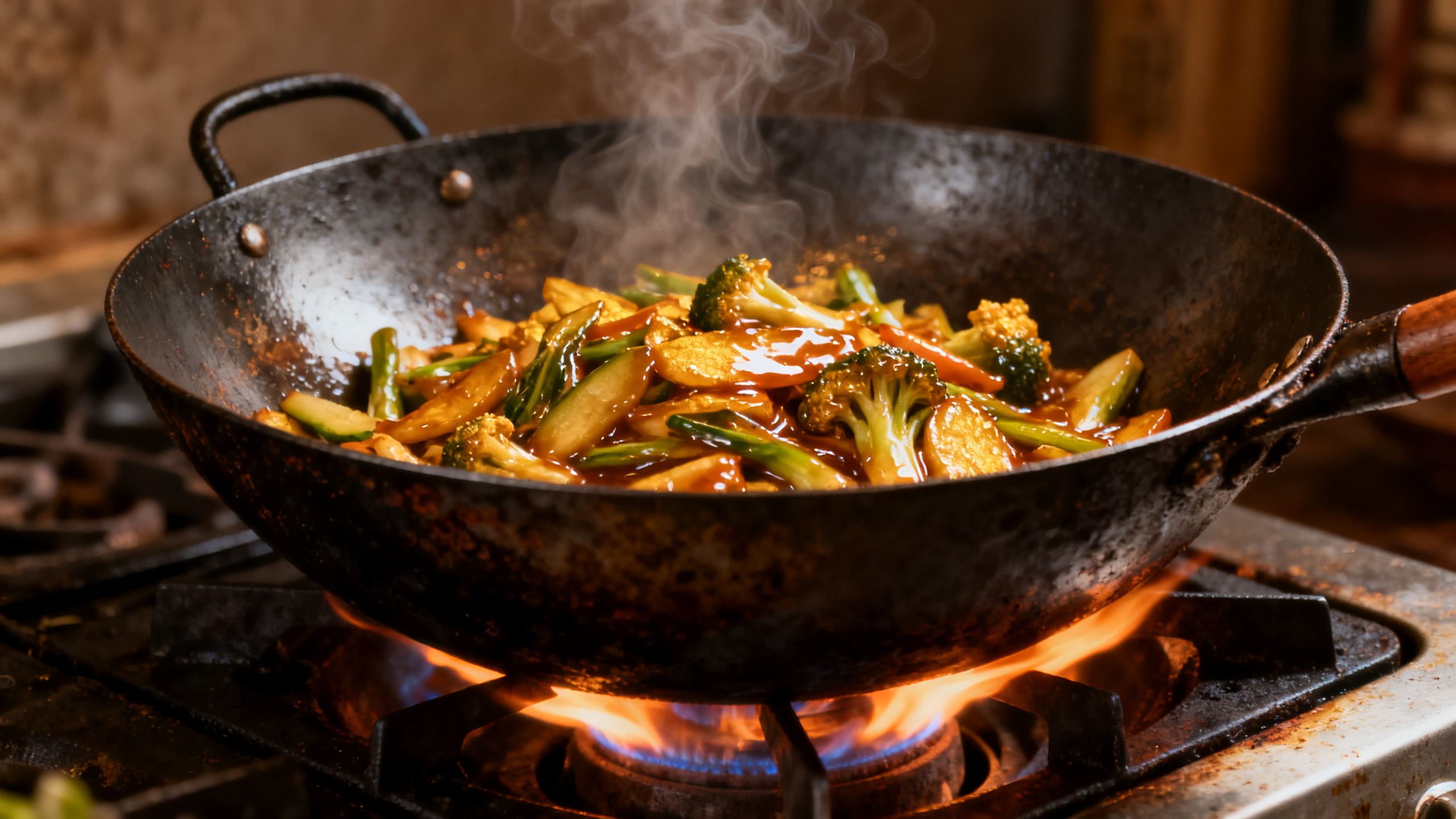 Illustration cuisine au wok FacebookWokSun