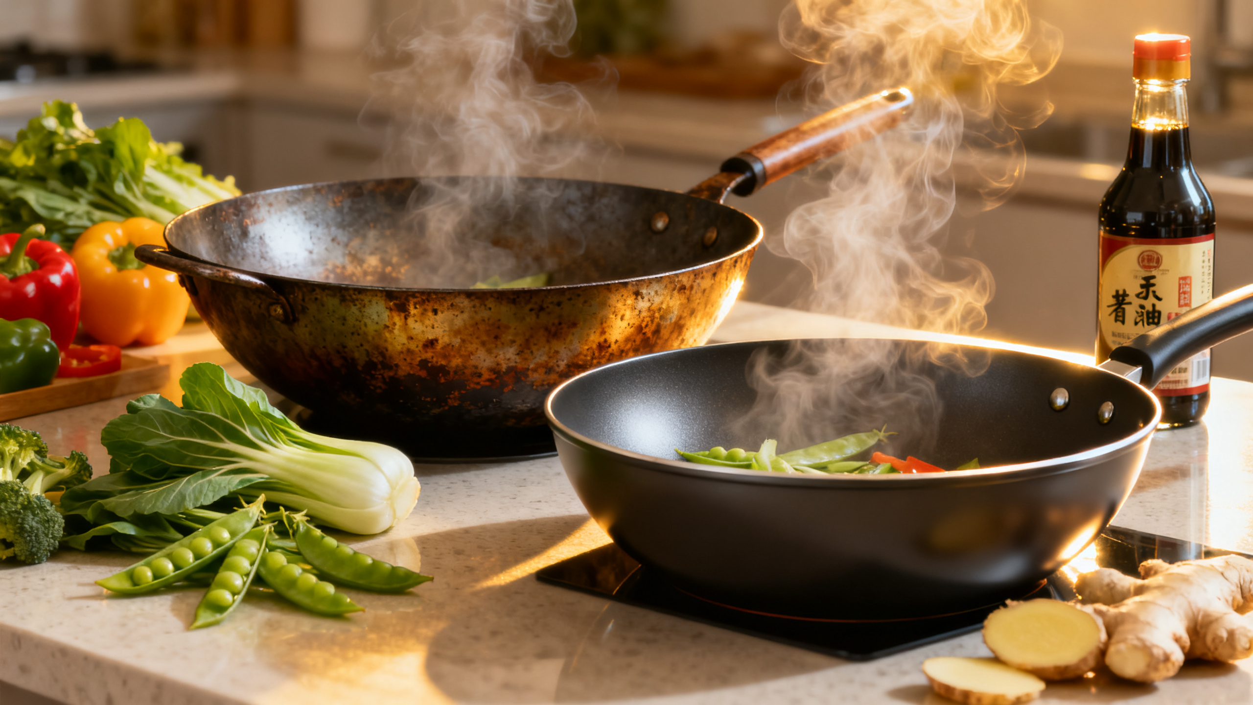 Illustration cuisine au wok FacebookWokSun